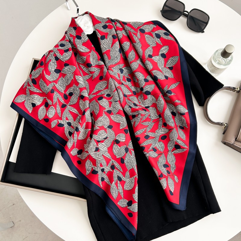90cm Square Scarf High Quality - Head Wrap Turban recension och pris