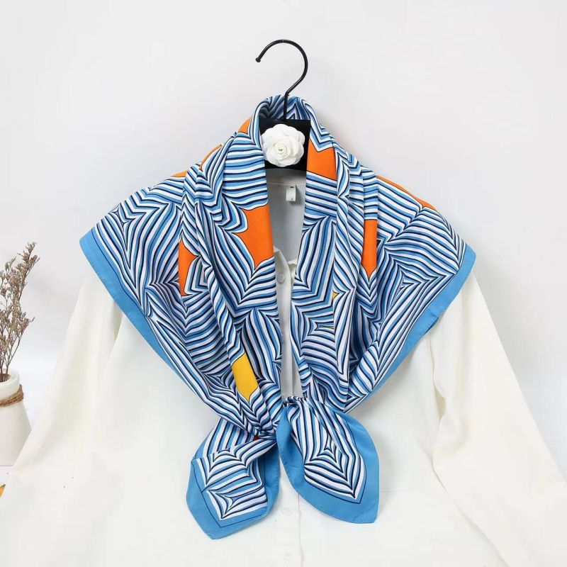 90cm Square Scarf High Quality - Head Wrap Turban recension och pris