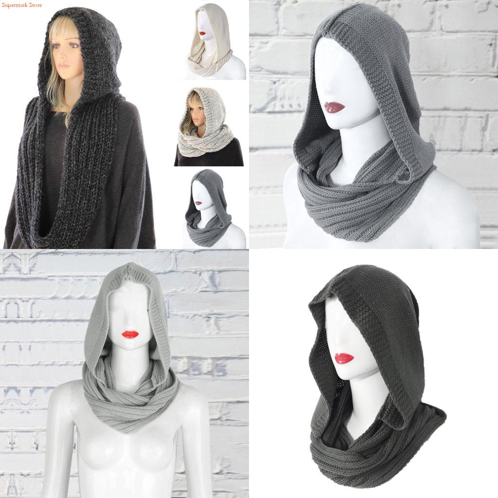 Q5WE Winter Women Thick Cable  - Infinity Scarf Knit recension och pris