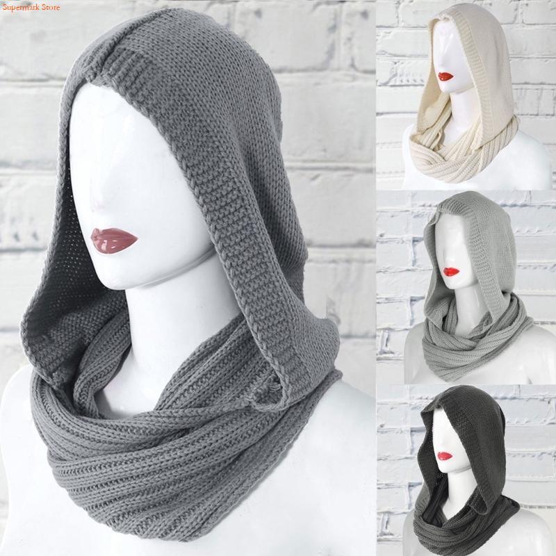 Q5WE Winter Women Thick Cable  - Infinity Scarf Knit recension och pris