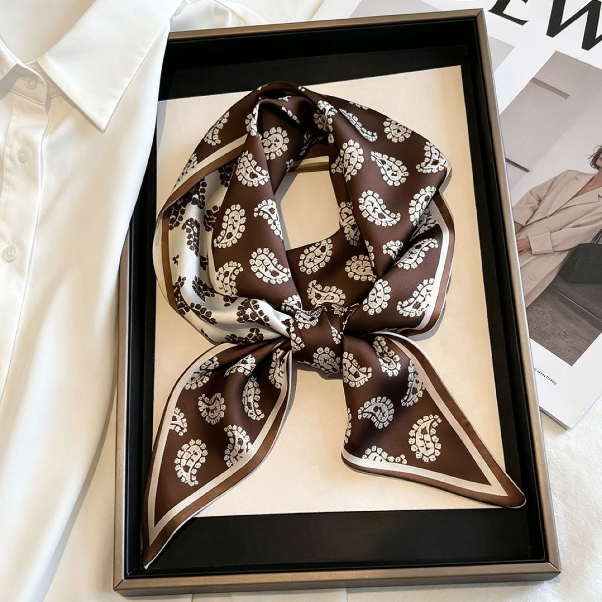 Luxury Long Neckerchief Skinny - Head Wrap Turban recension och pris