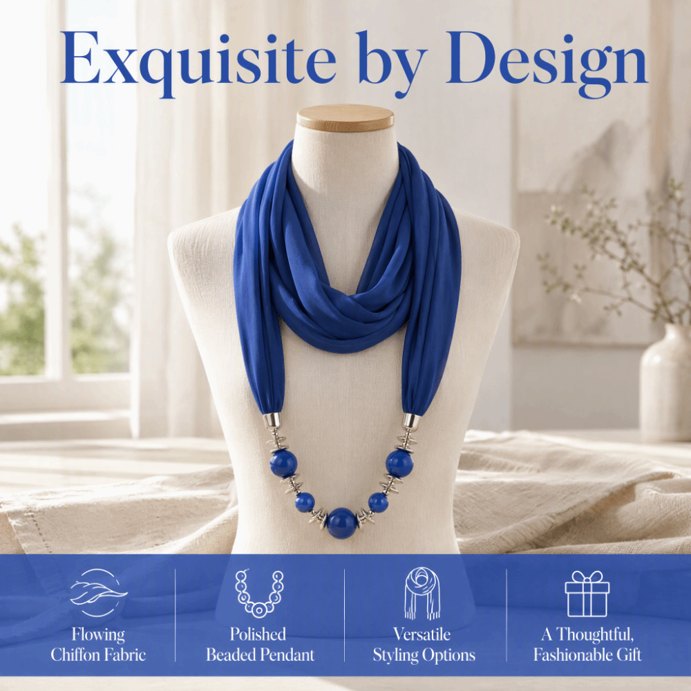 Fashion Chiffon Scarf Solid Co - Infinity Scarf Knit recension och pris