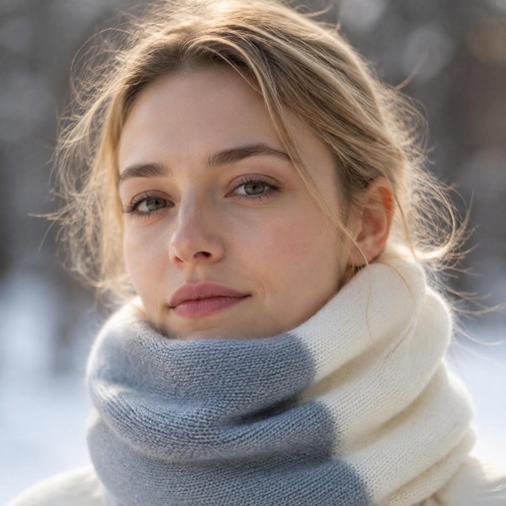Soft Splicing Color Infinity S - Infinity Scarf Knit recension och pris