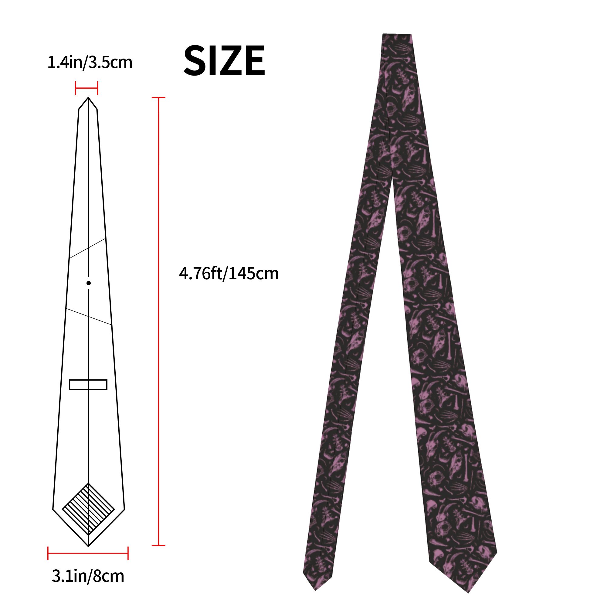Halloween Gothic Coquette Neck - Skinny Tie Men recension och pris