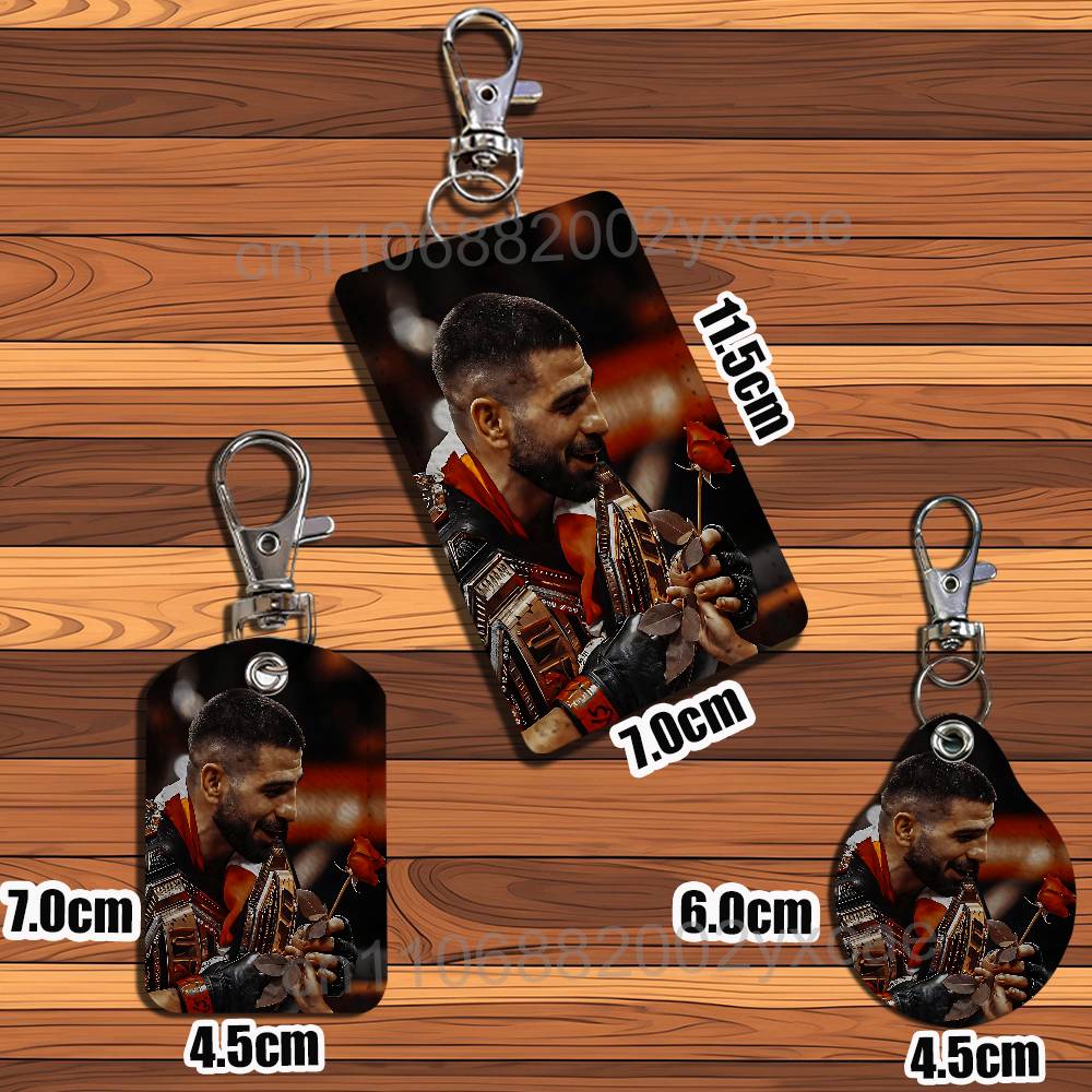 Looking forward Ilia Topuria L - Lanyard Badge Holder recension och pris