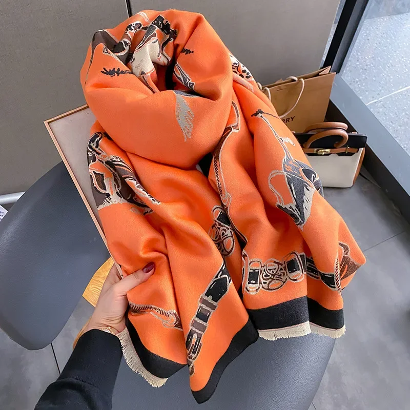 2024 Luxury Warm Pashmina Shaw - Woven Scarf Blanket recension och pris