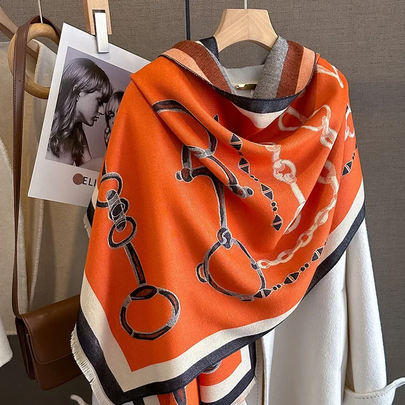 2024 Luxury Warm Pashmina Shaw - Woven Scarf Blanket recension och pris