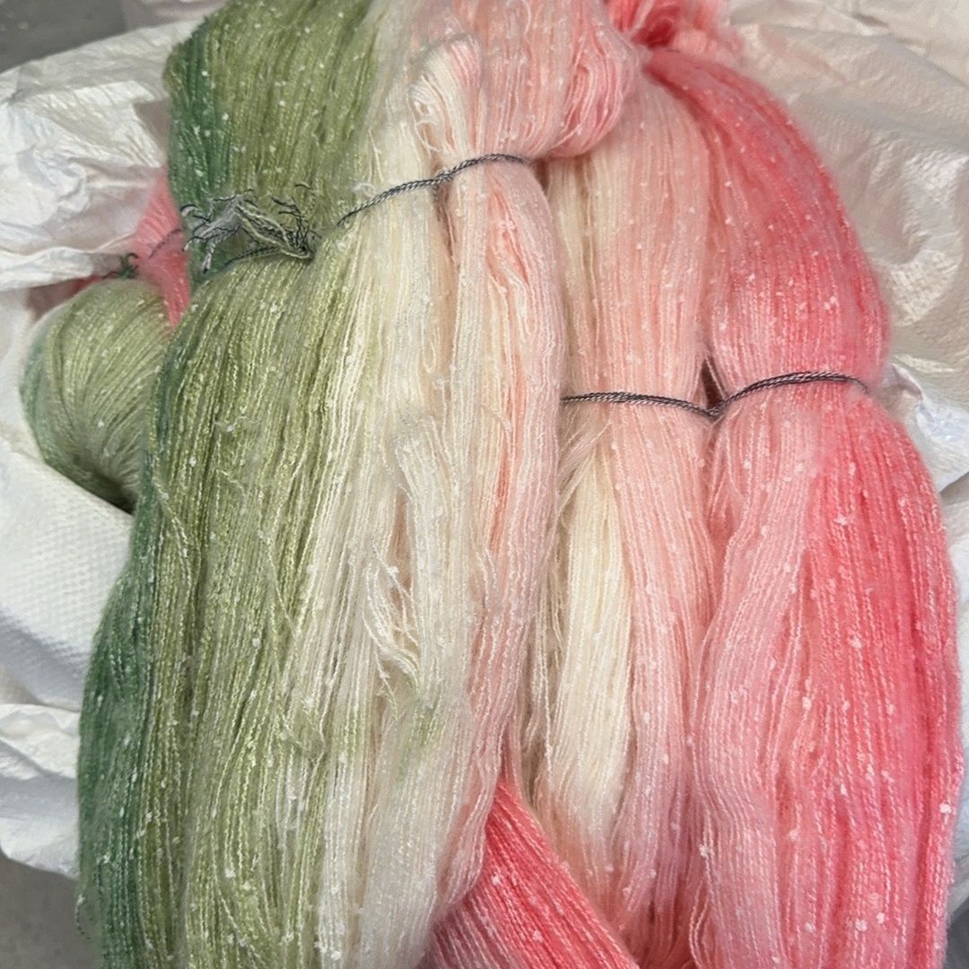 500g Gradient Mohair Colored D - Woven Scarf Blanket recension och pris