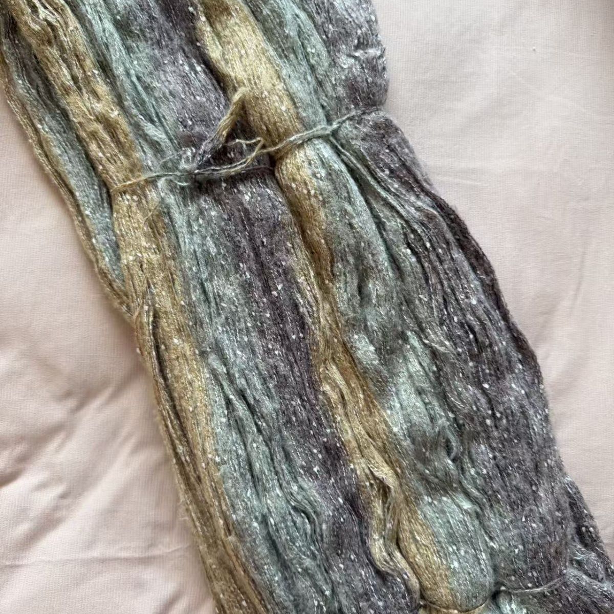 500g Gradient Mohair Colored D - Woven Scarf Blanket recension och pris