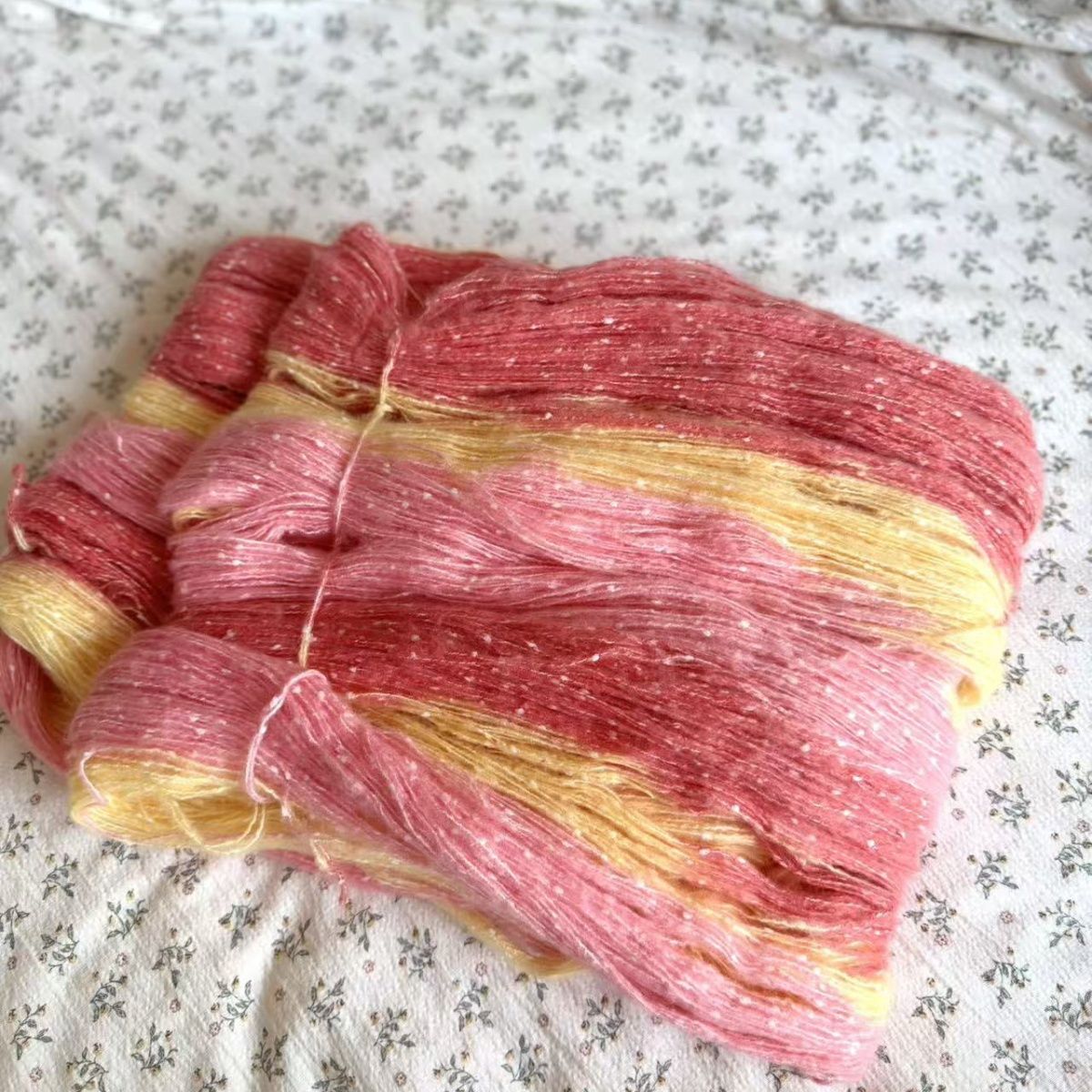 500g Gradient Mohair Colored D - Woven Scarf Blanket recension och pris